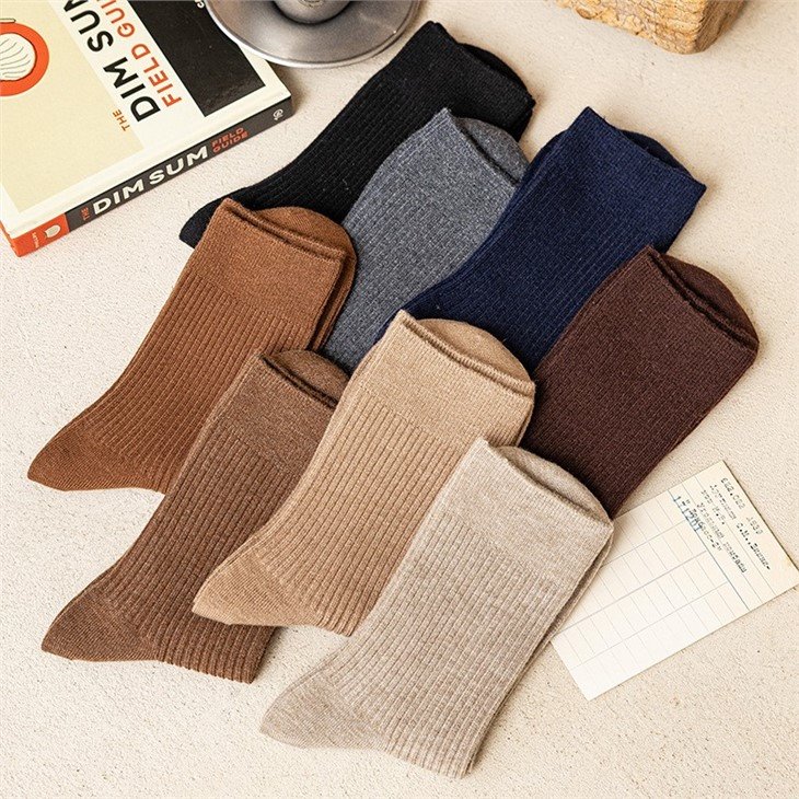 Merino wool men business socks manufacturers(4)