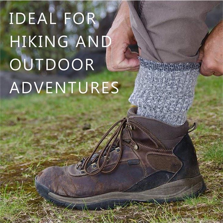Mesh Ventilating Hiking Socks Merino Wool