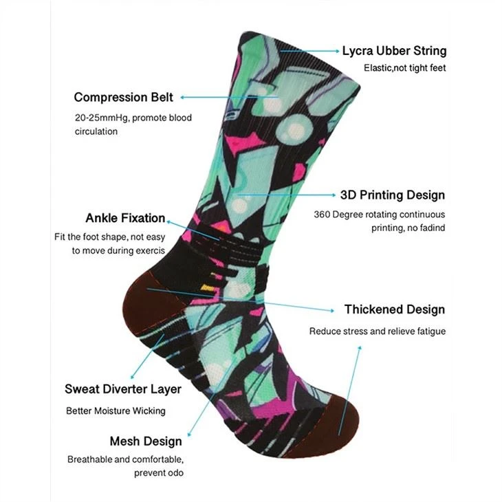 mid socks 3D sublimation in stock 06(1)