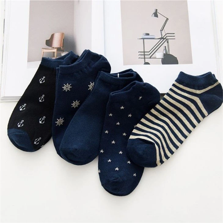 Navy Ankle Work Socks+suppliers