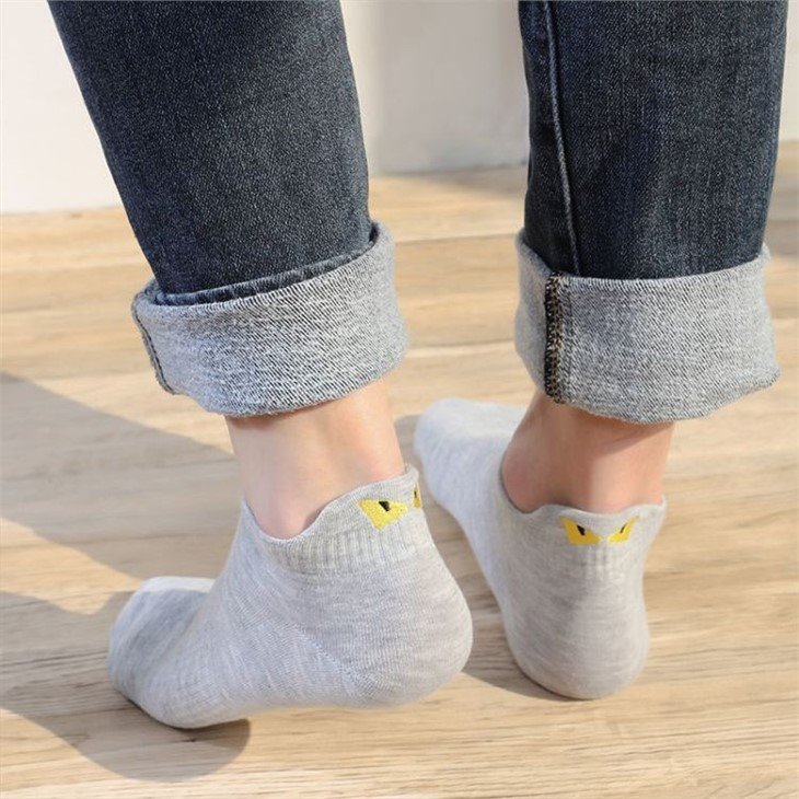 navy blue ankle socks Boot socks supplier