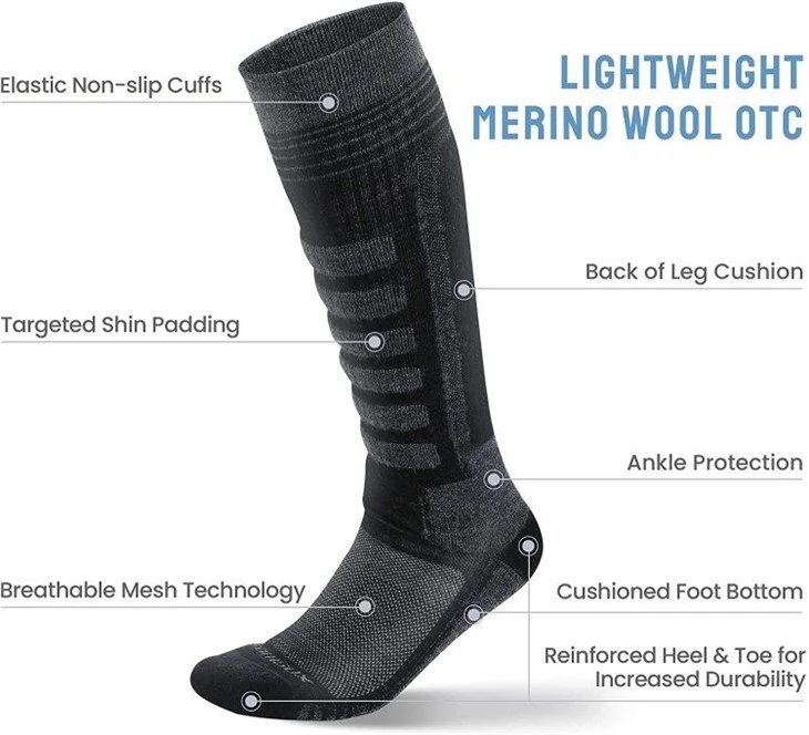 New arrival thick wool socks price(4)