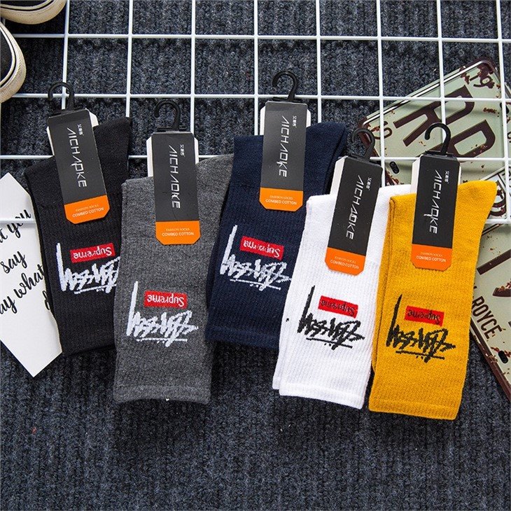 New Design men fashion socks manufacturers(5)