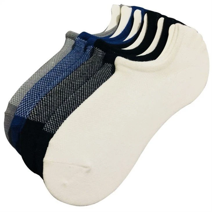 China+no show socks anti slip men work socks+factory