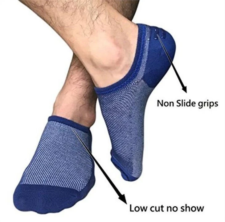 China+no show socks anti slip men work socks+suppliers