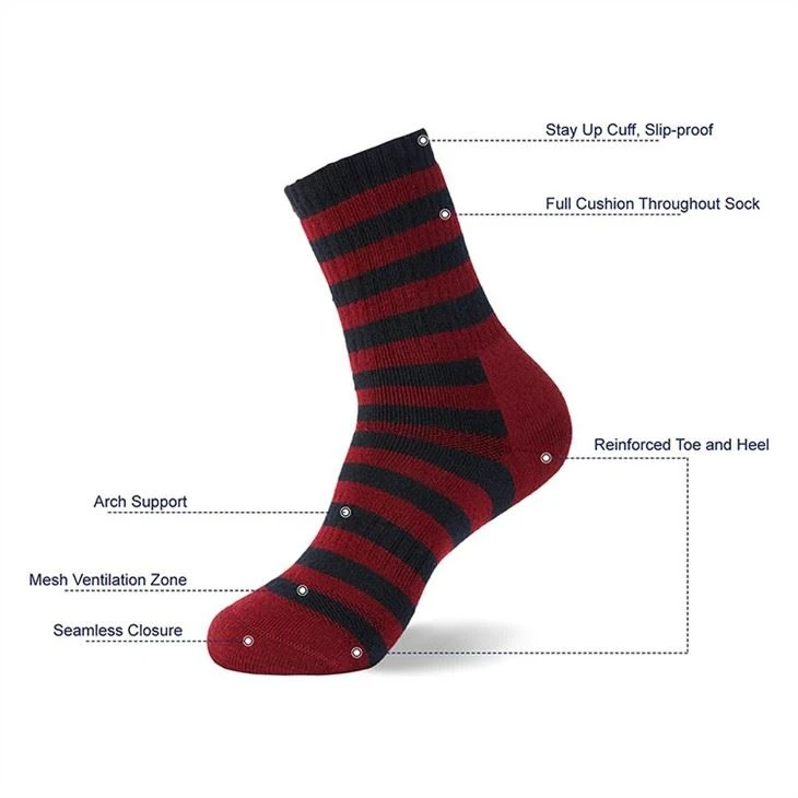 Padded Sports Hiking Socks factory