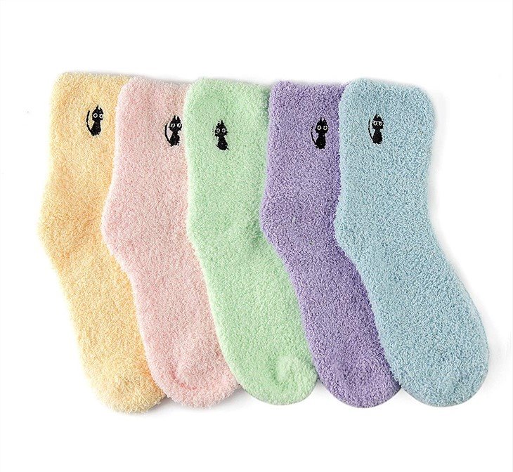 China Fuzzy Socks factory