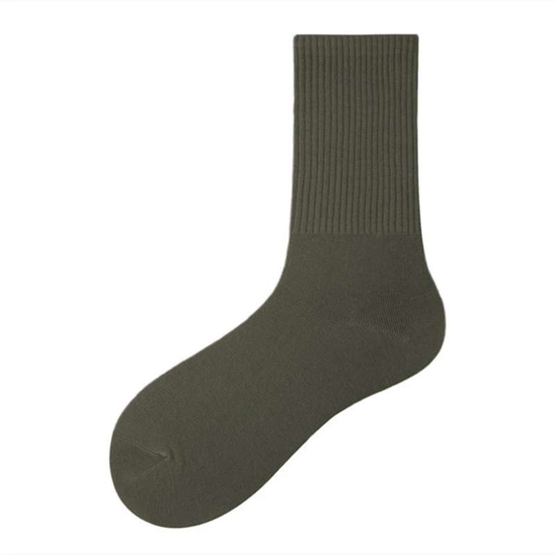 Plain Color Men Business Socks