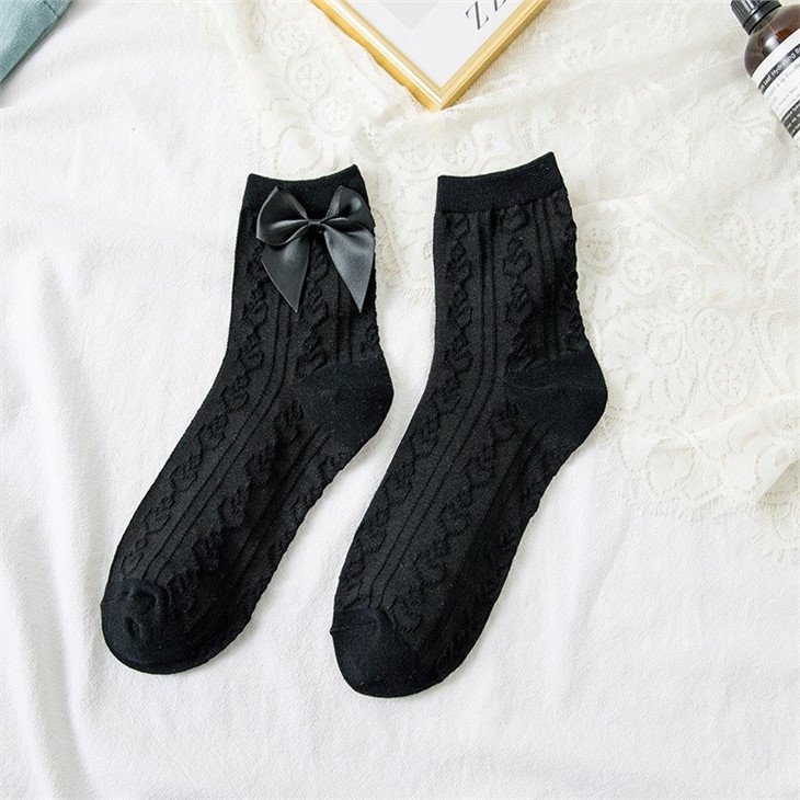 Popular Bow Socks Women price