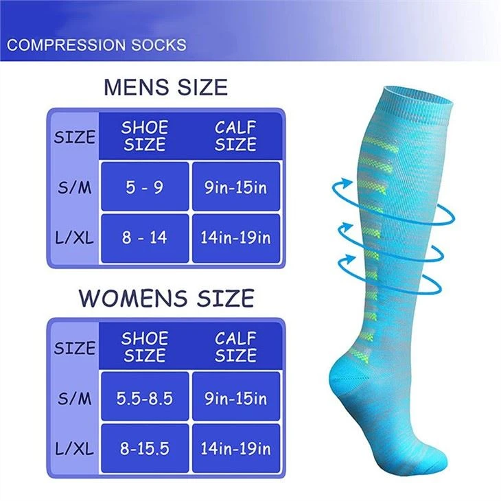 Professional Pregnancy Travel Athletic Compression Socks 20-30mmgh (2)