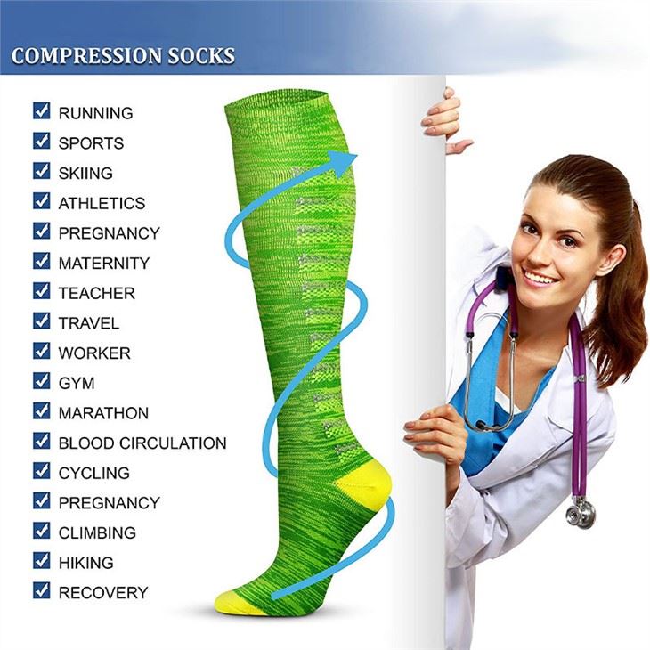 Professional Pregnancy Travel Athletic Compression Socks 20-30mmgh (5)