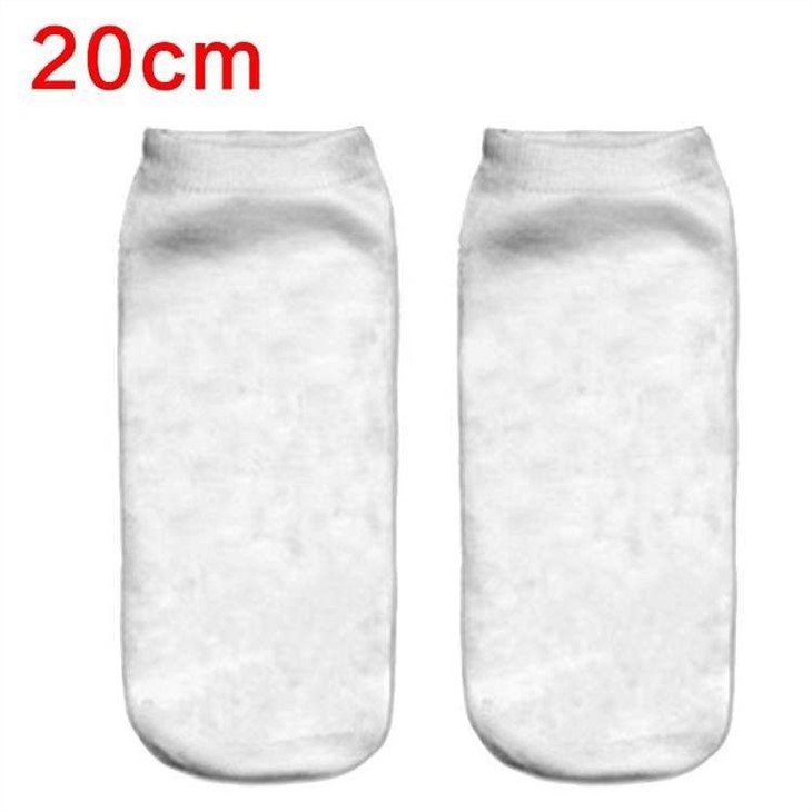 quality crew size sublimation socks blank in stock 06