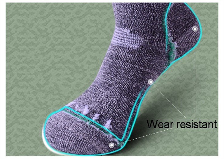 China+ski sock thermal hiking socks+factory