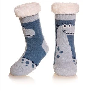 6 Years Boy Sherpa Socks