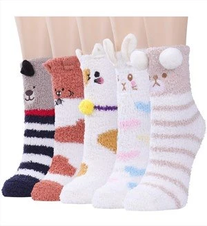 6 Years Girl Fuzzy Socks