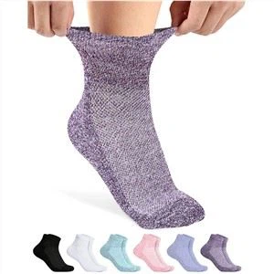 Breathable Hospital Men Loose Cuff Diabetic Socks