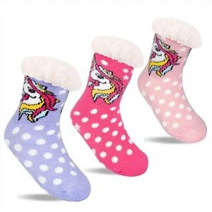 Girls Sherpa Socks