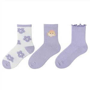 Women Cute Crew Socks Free Size