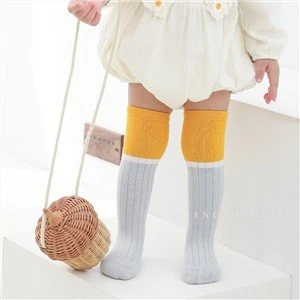 Kids Girls Stripe Over Knee Socks Kid Stockings