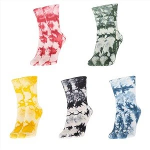 Ladies Fancy Tie Dye Socks