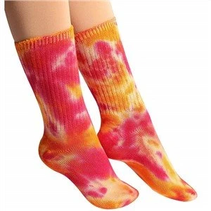 Ladies Stylish Tie Dye Socks