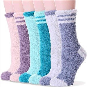 Ladies Winter Fuzzy Socks