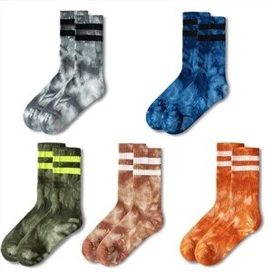 Sexy Tie Dye Socks For Woman