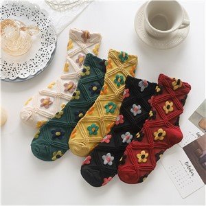 Top Quality Trendy Colorful Ladies Socks