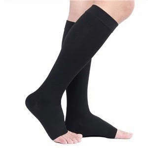 Varicose Vein Toeless Compression Socks knee High Stockings