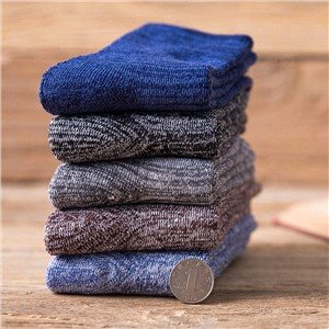 Warm Full Terry Mens Thermal Winter Socks