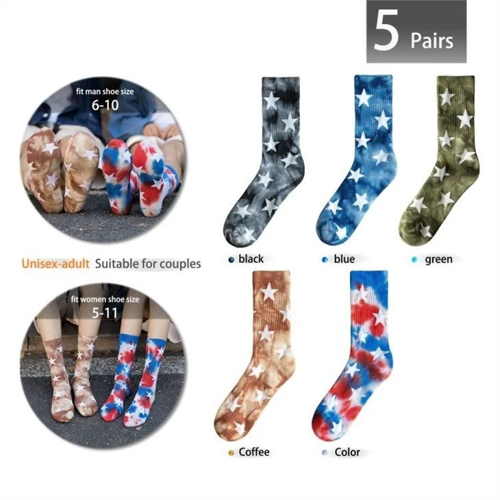 China Tie Dye Socks wholesale