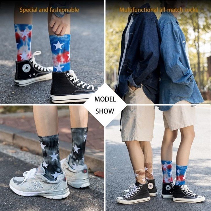 China Tie Dye Socks factory