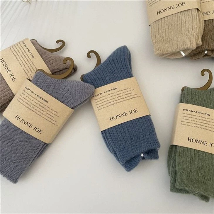 Solid color wool socks suppliers(5)