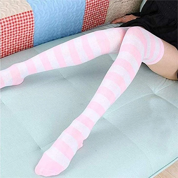 striped crew size Boot socks in stock(3)