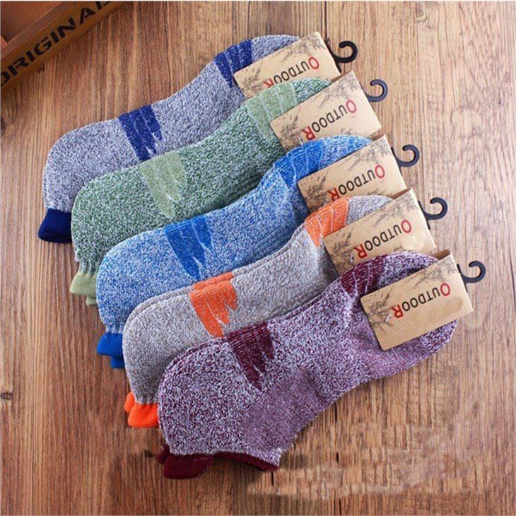 Super Tab Mens 100 Cotton Sport Hiking Socks factory