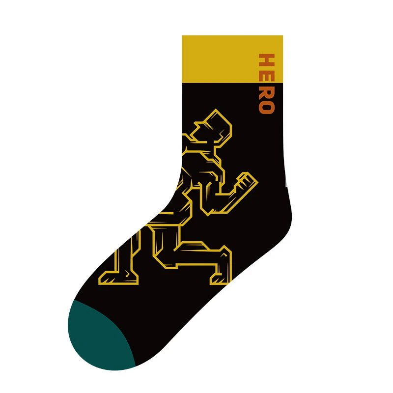 Sweat-absorbent Men Fashion Socks