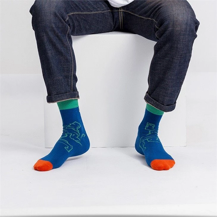 Sweat-absorbent men fashion socks manufacturers(5)
