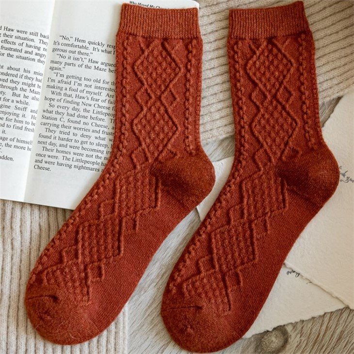 thick crew size Boot socks china