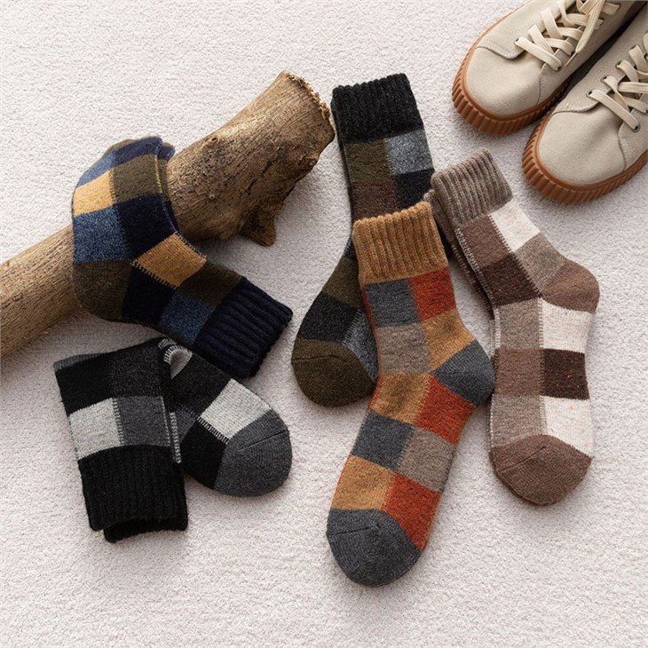 Thick men business socks manufacturers(2)