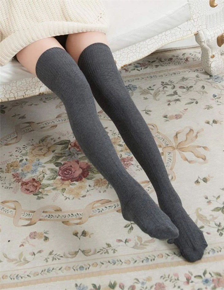 thigh socks Boot socks in stock(3)