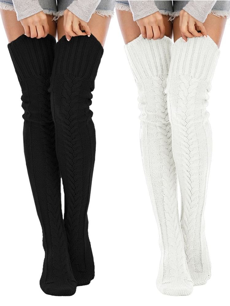 Thigh Thermal Socks For Women
