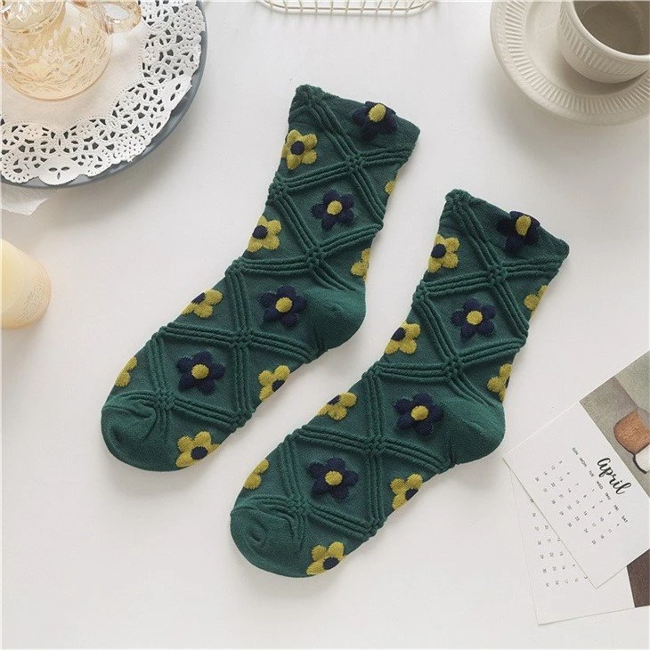 bulk Top Quality Trendy Colorful Ladies Socks