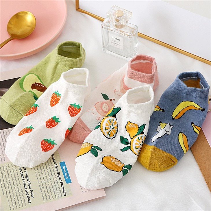 Top Rated Woman Socks Fruit in stock