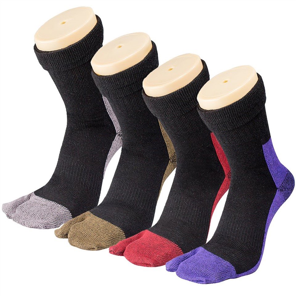 Two Toes Mens Athletic Socks