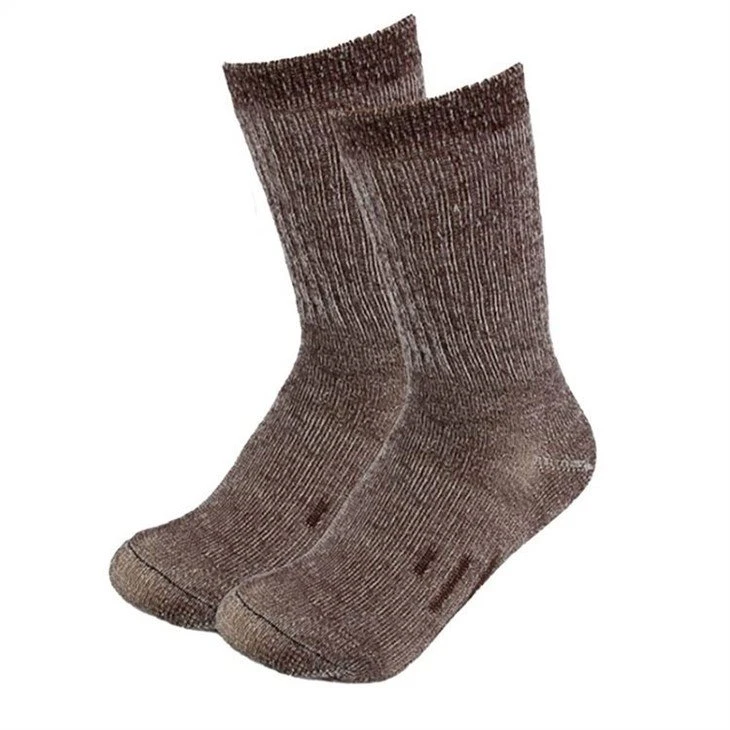 unisex brown thermal socks