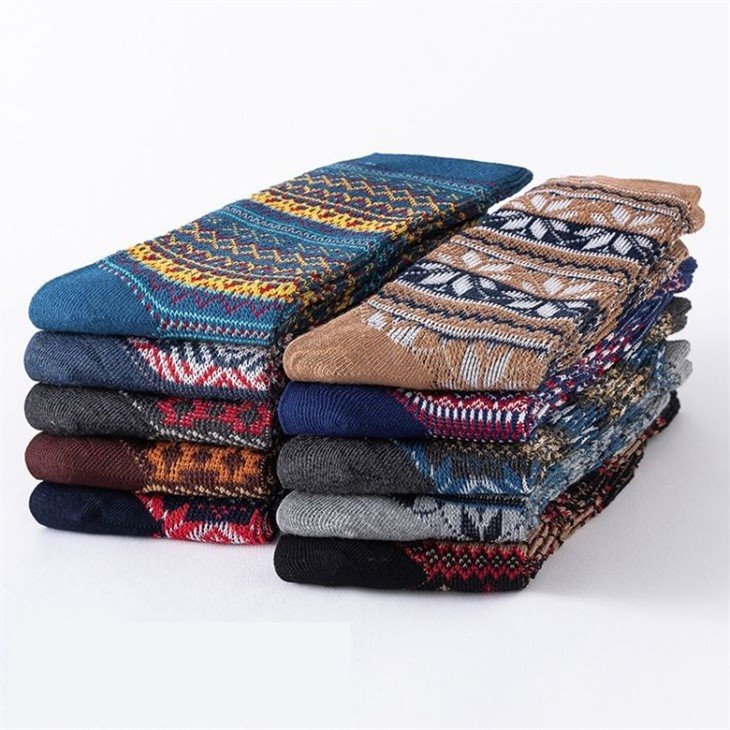 unisex crew size Boot socks factory
