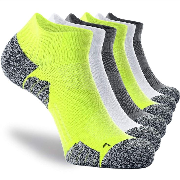 Unisex Cushioned Compression Athletic Ankle Walking Socks