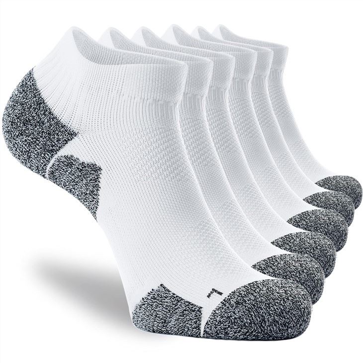 Unisex Cushioned Compression Athletic Ankle Walking Socks