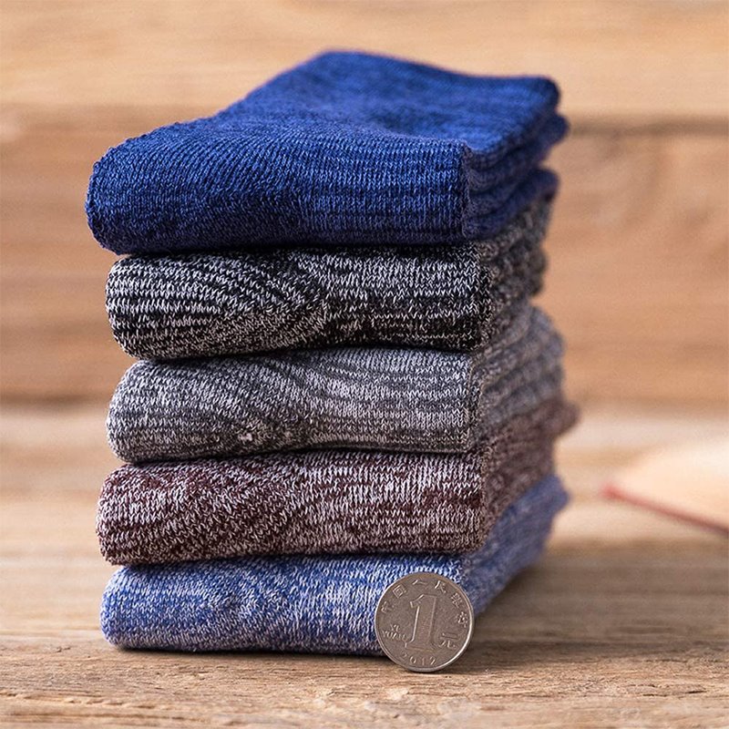 Warm Full Terry Mens Thermal Winter Socks
