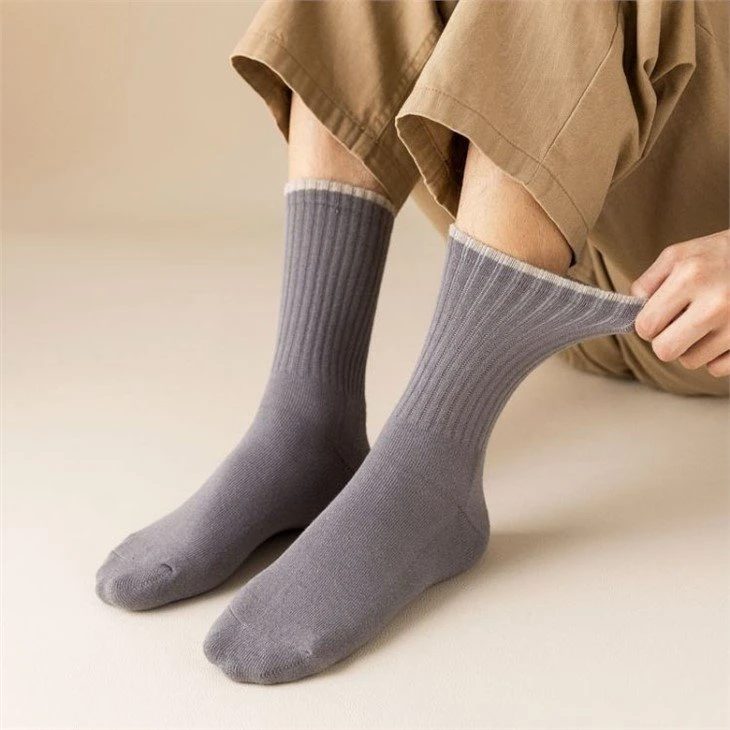 wholesale+white 100 cotton men work socks